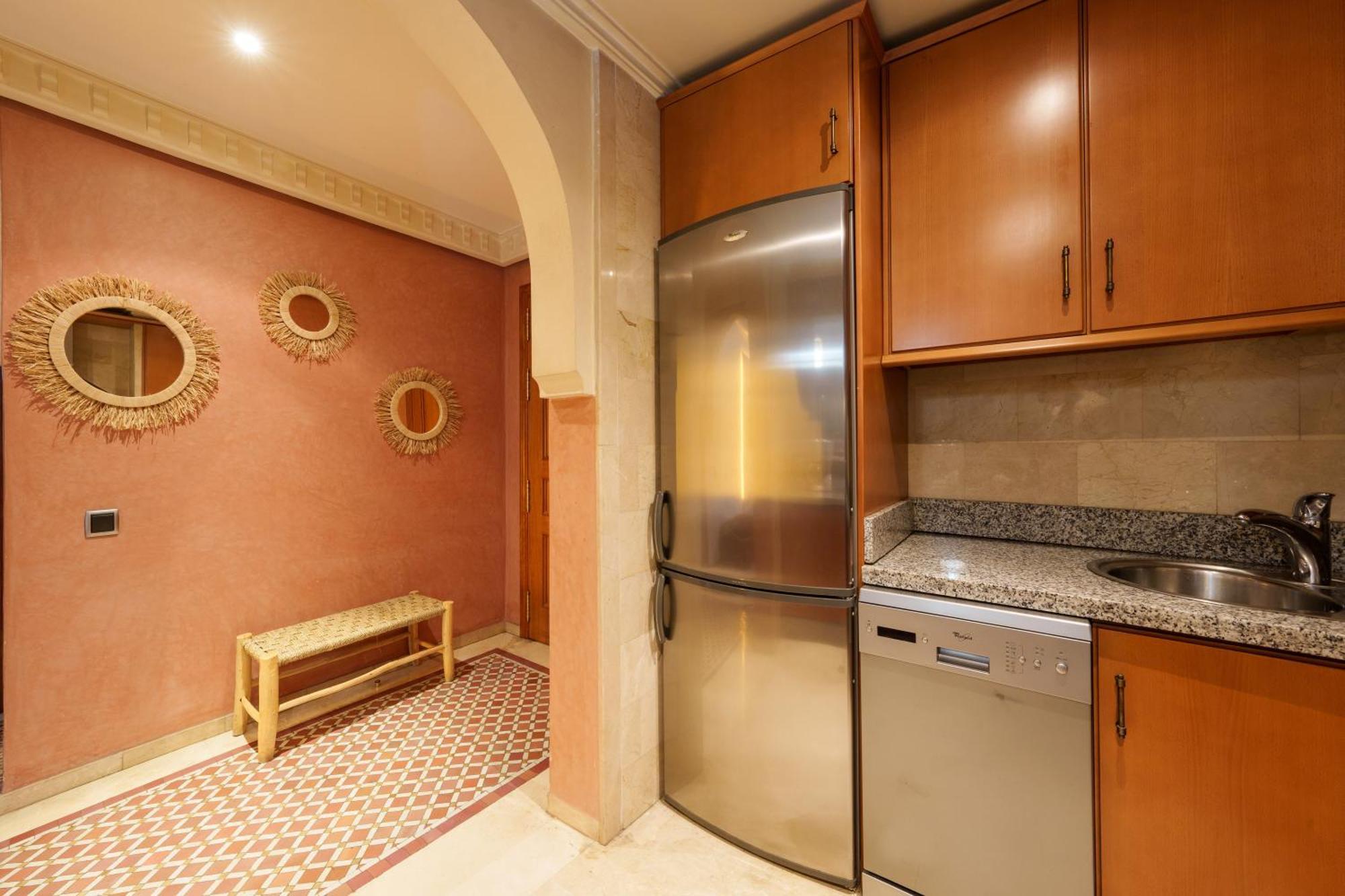 Appartement Chic Gueliz Plaza Avec Vue Marrakesh Eksteriør billede