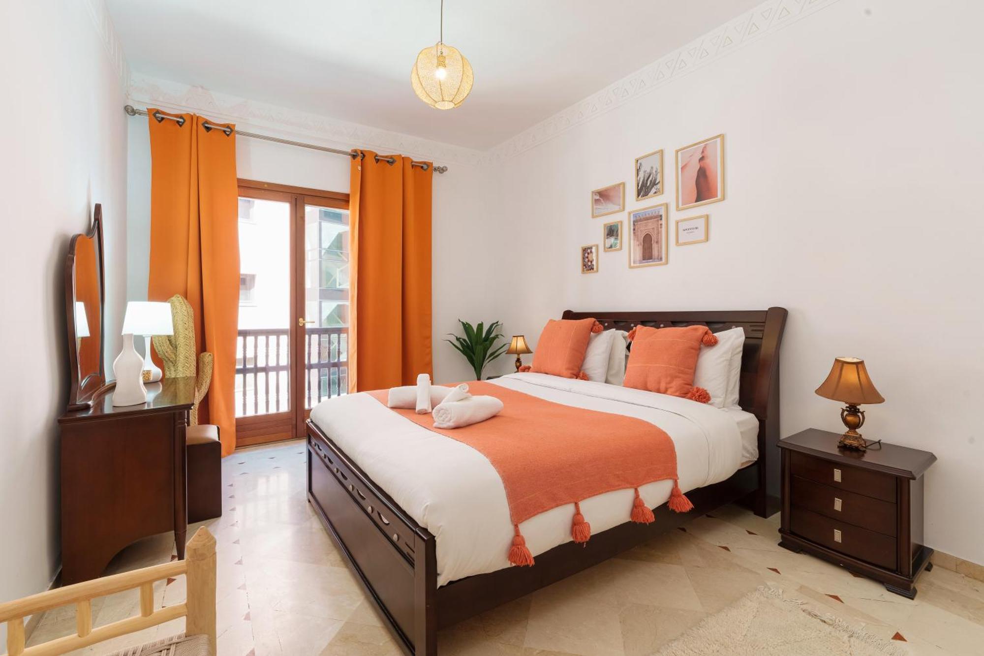 Appartement Chic Gueliz Plaza Avec Vue Marrakesh Eksteriør billede
