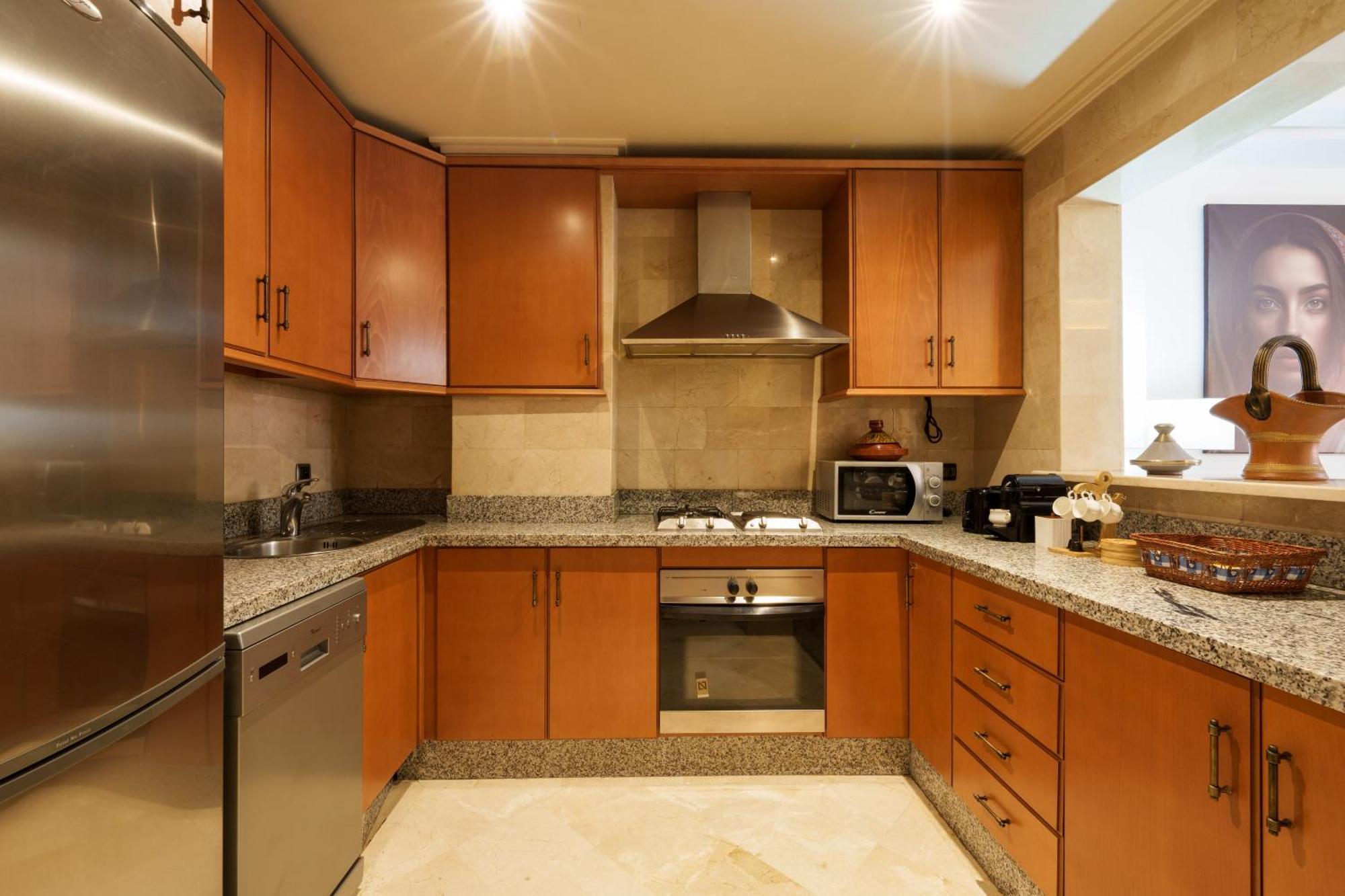 Appartement Chic Gueliz Plaza Avec Vue Marrakesh Eksteriør billede